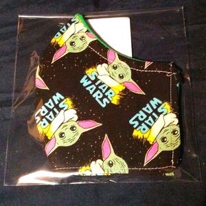 Baby Yoda Star Wars Face Mask W FILTER